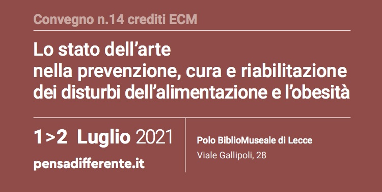 SESSIONE POSTER SCIENTIFICI - CONVEGNO DCA 2021